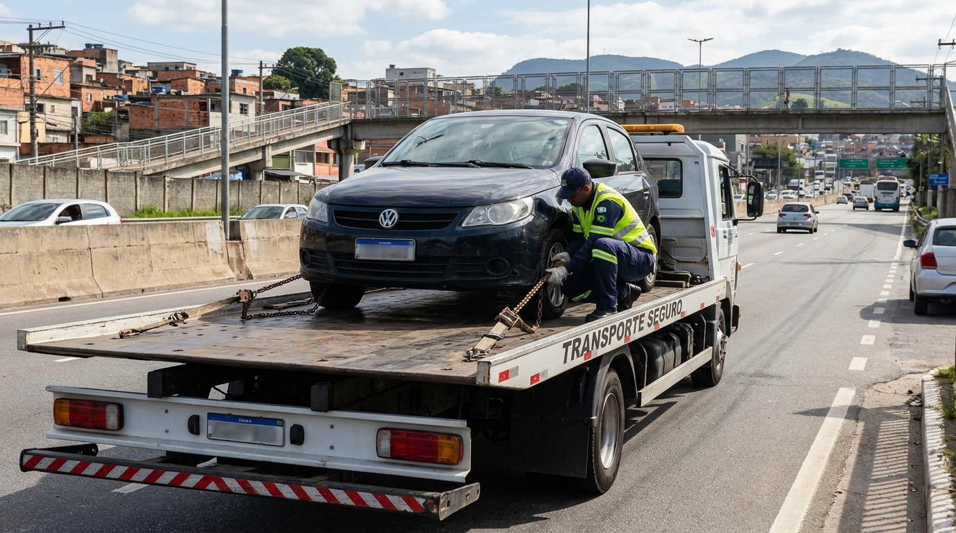 Logística para Veículos Parados em Divinópolis‑MG